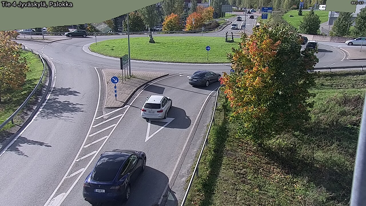 Weather Camera Image Väg 4 Jyväskylä, Palokka, Jyväskylä, Keski-Suomi