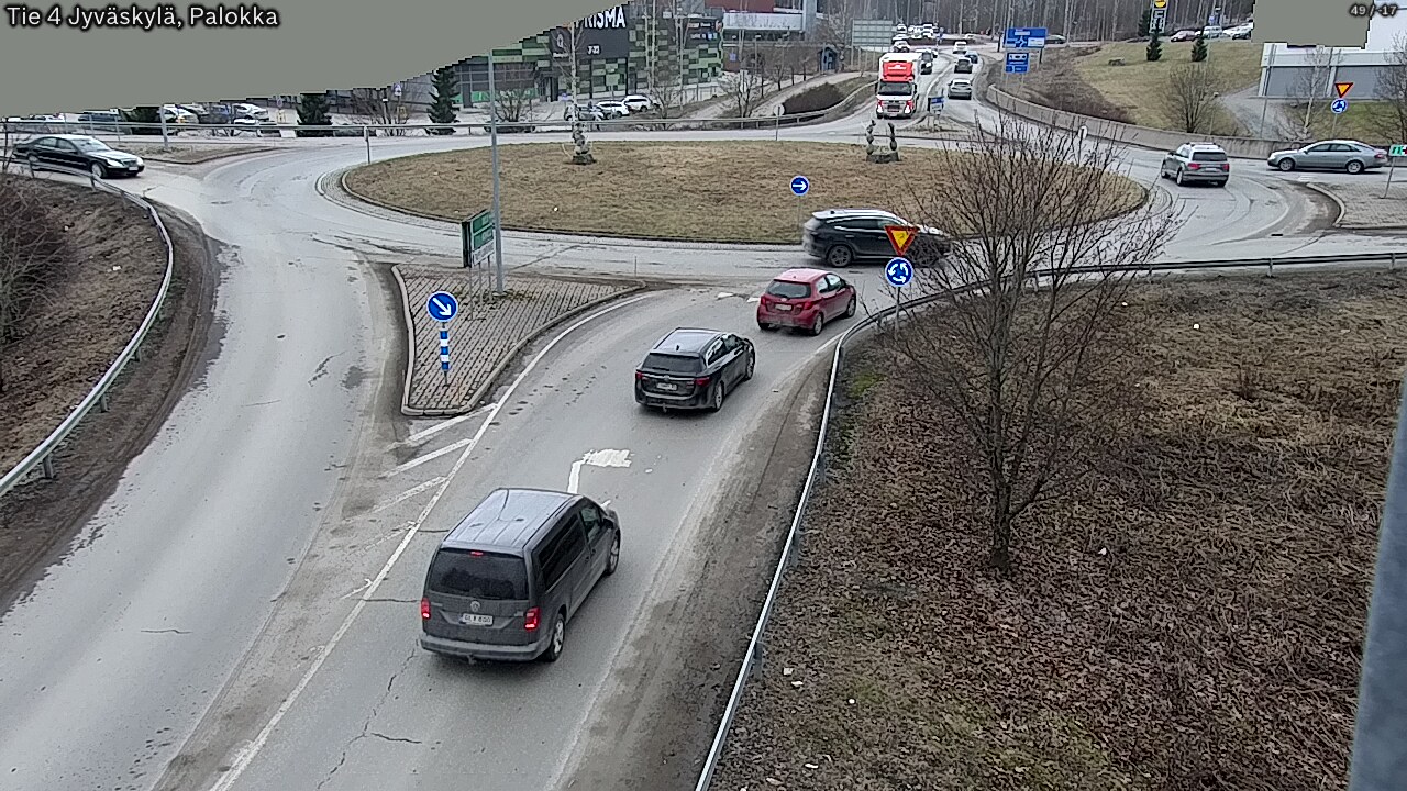 Weather Camera Image Road 4 Jyväskylä, Palokka, Jyväskylä, Keski-Suomi