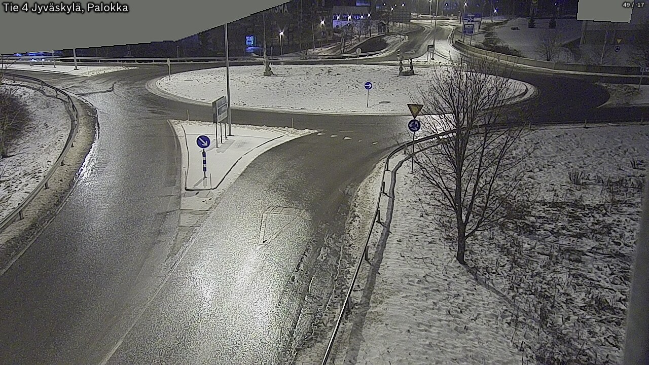 Weather Camera Image Väg 4 Jyväskylä, Palokka, Jyväskylä, Keski-Suomi