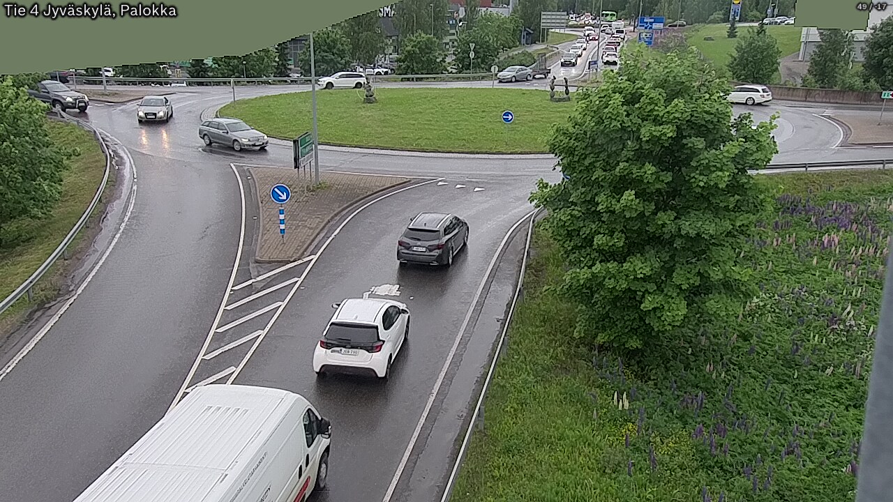 Weather Camera Image Väg 4 Jyväskylä, Palokka, Jyväskylä, Keski-Suomi