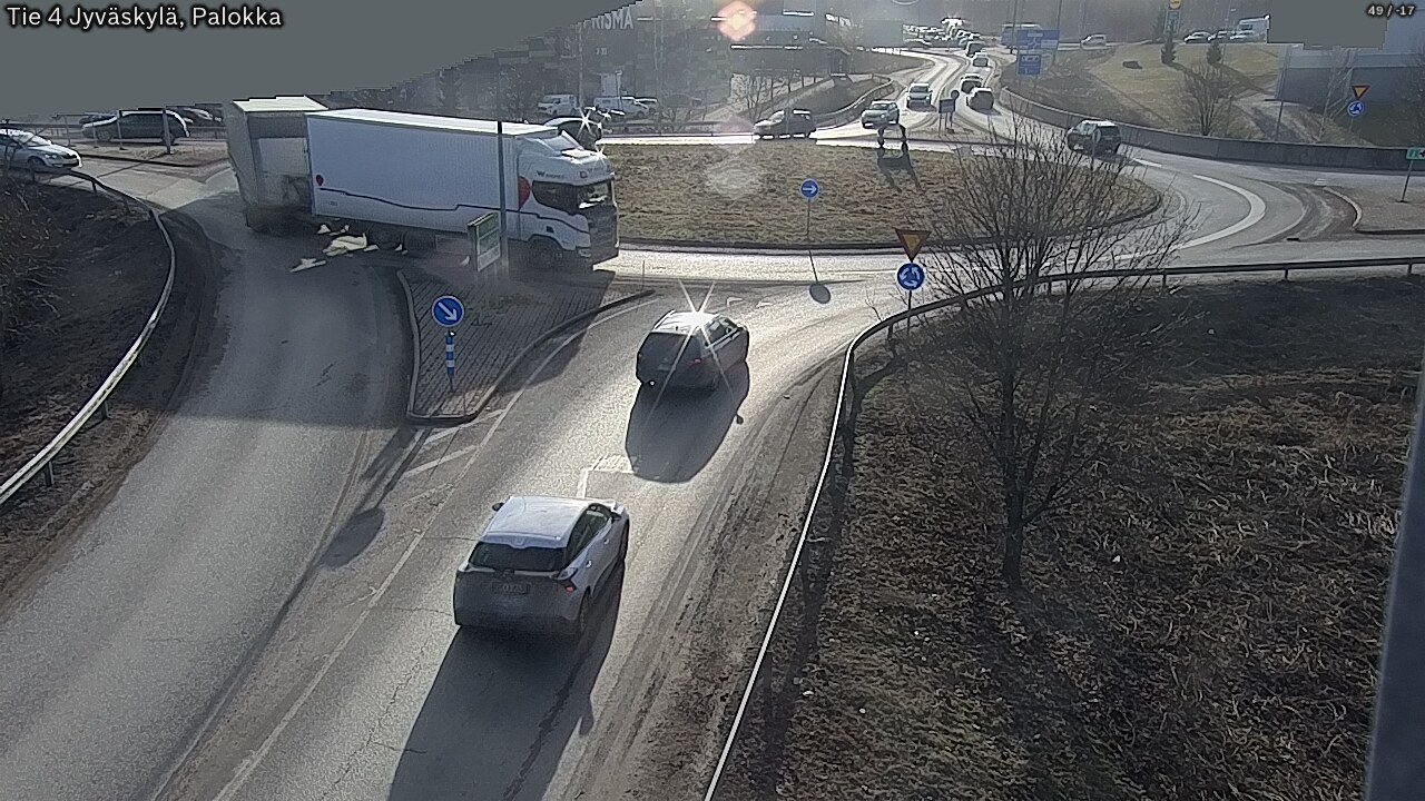 Weather Camera Image Road 4 Jyväskylä, Palokka, Jyväskylä, Keski-Suomi