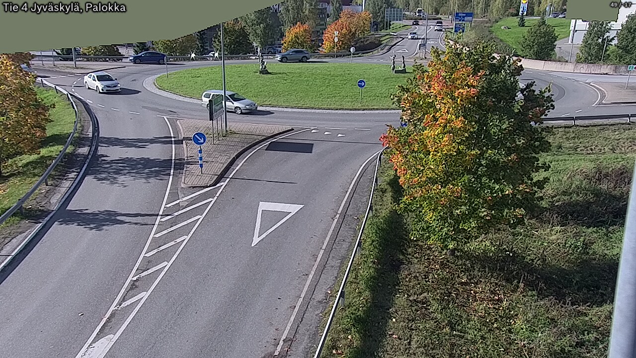 Weather Camera Image Väg 4 Jyväskylä, Palokka, Jyväskylä, Keski-Suomi
