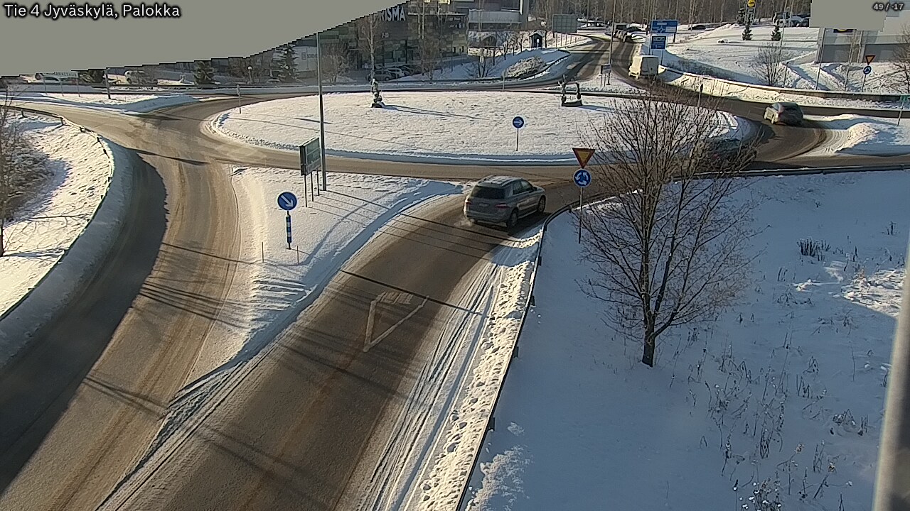 Weather Camera Image Road 4 Jyväskylä, Palokka, Jyväskylä, Keski-Suomi
