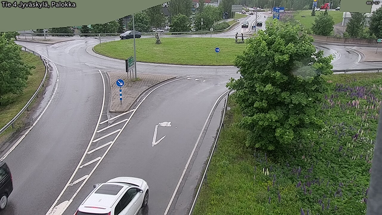 Weather Camera Image Road 4 Jyväskylä, Palokka, Jyväskylä, Keski-Suomi