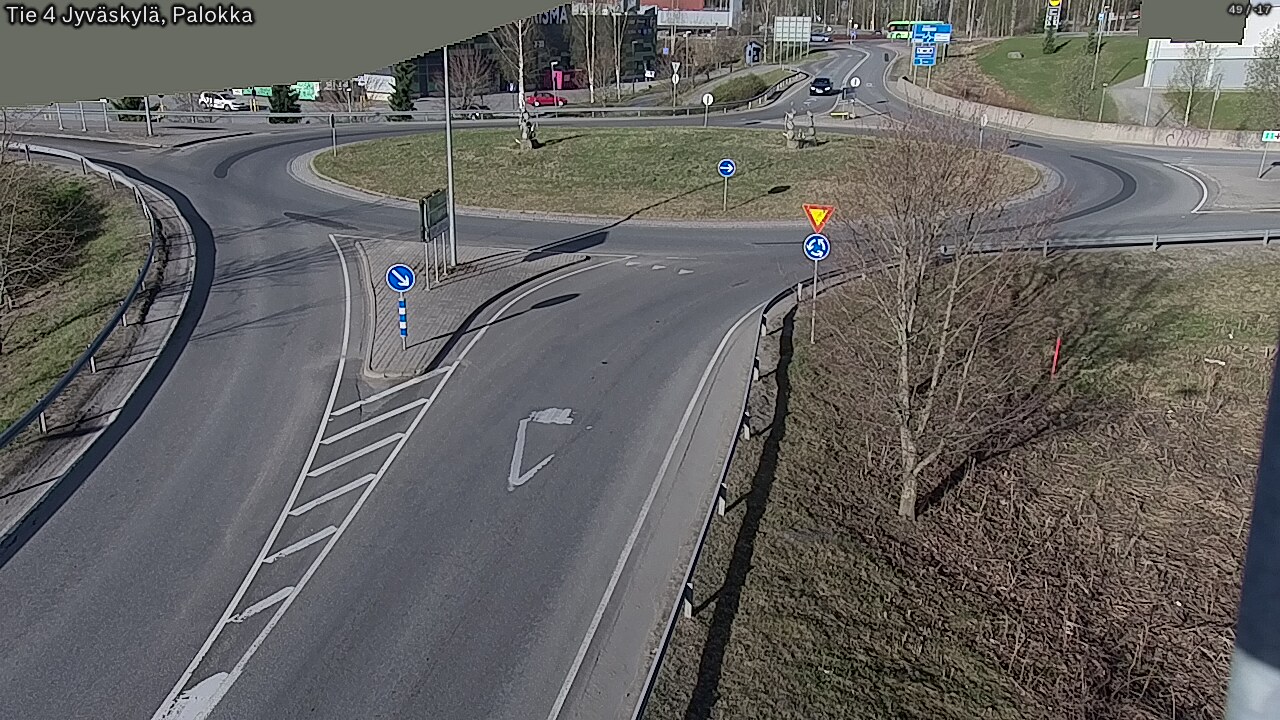 Weather Camera Image Väg 4 Jyväskylä, Palokka, Jyväskylä, Keski-Suomi