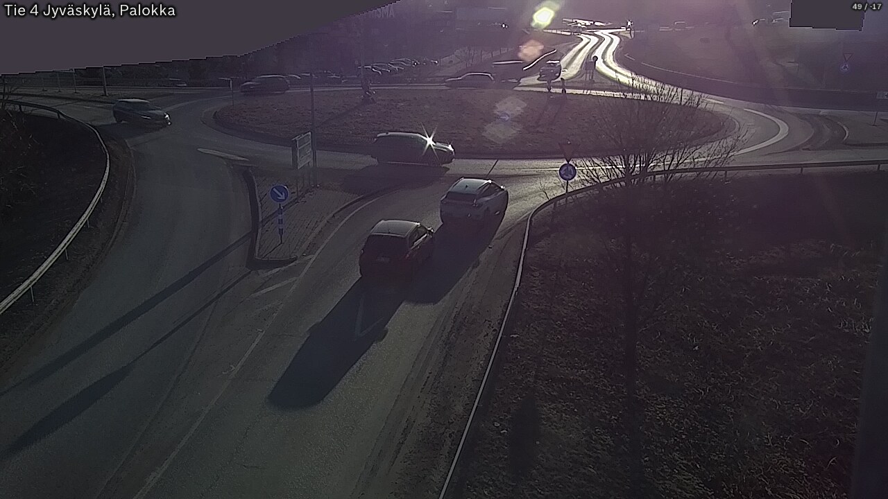 Weather Camera Image Väg 4 Jyväskylä, Palokka, Jyväskylä, Keski-Suomi