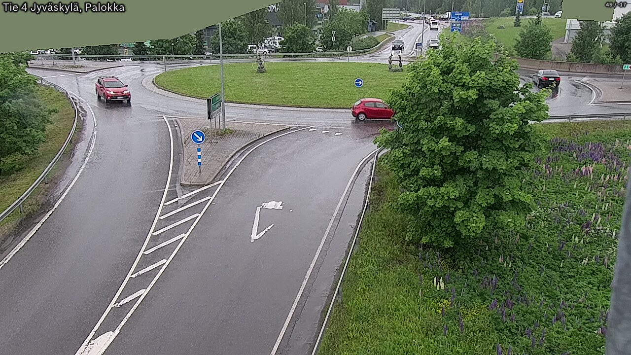Weather Camera Image Väg 4 Jyväskylä, Palokka, Jyväskylä, Keski-Suomi