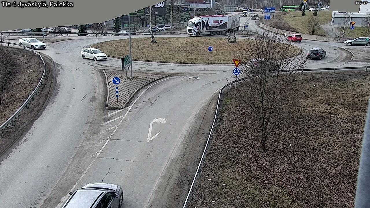 Weather Camera Image Road 4 Jyväskylä, Palokka, Jyväskylä, Keski-Suomi