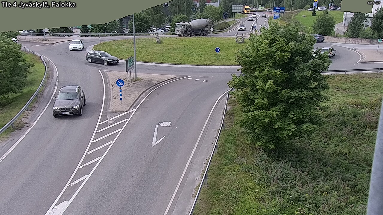 Weather Camera Image Väg 4 Jyväskylä, Palokka, Jyväskylä, Keski-Suomi