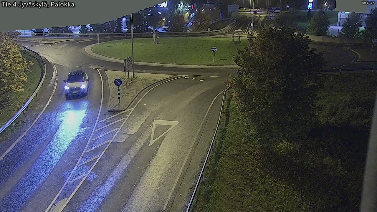 Weather Camera Image Road 4 Jyväskylä, Palokka, Jyväskylä, Keski-Suomi