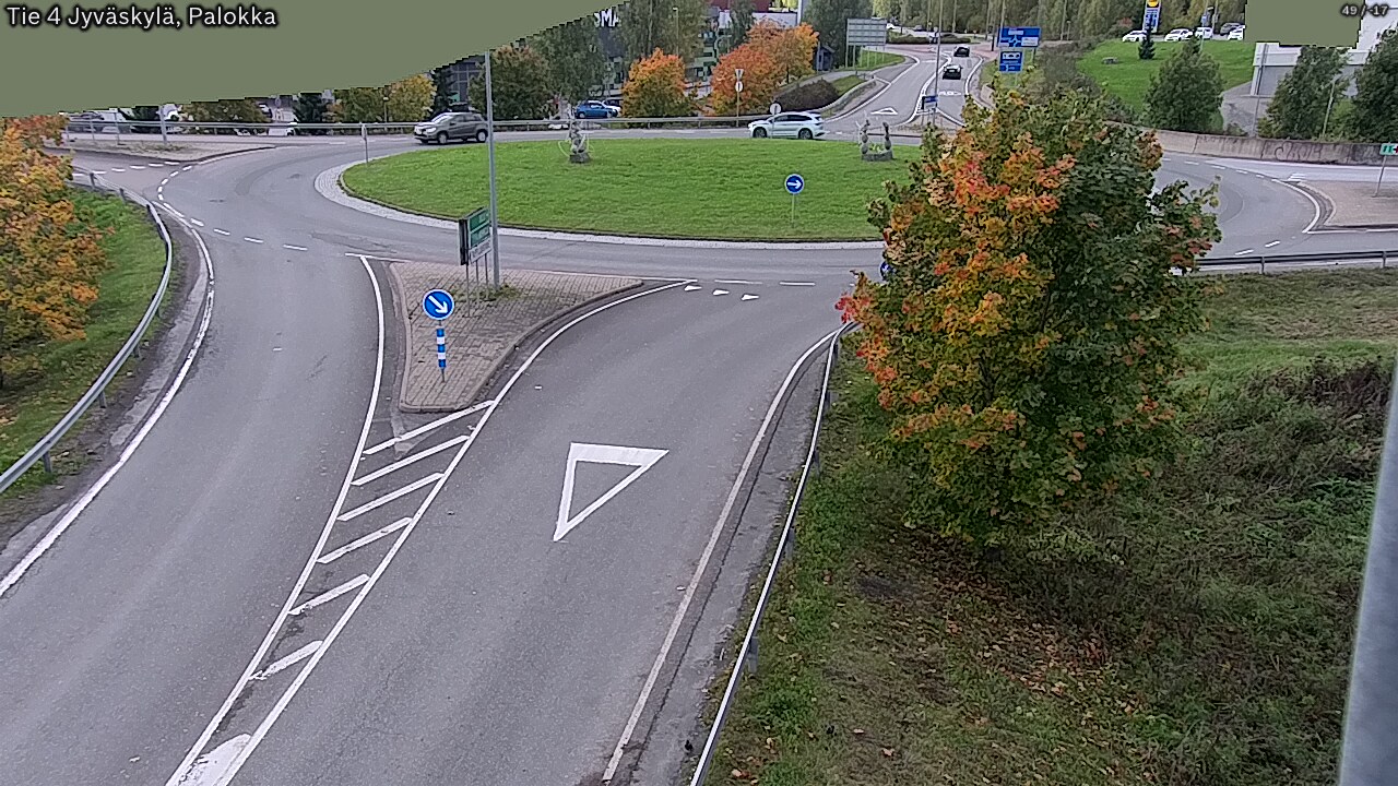 Weather Camera Image Väg 4 Jyväskylä, Palokka, Jyväskylä, Keski-Suomi