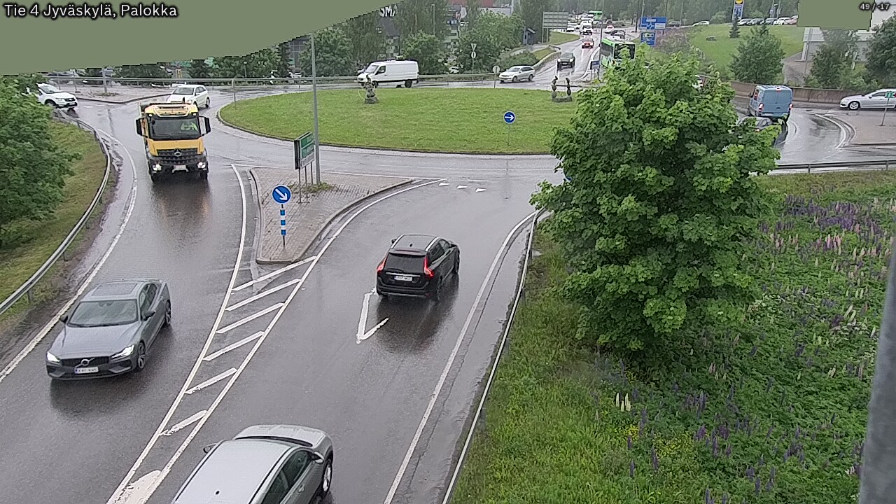 Weather Camera Image Väg 4 Jyväskylä, Palokka, Jyväskylä, Keski-Suomi