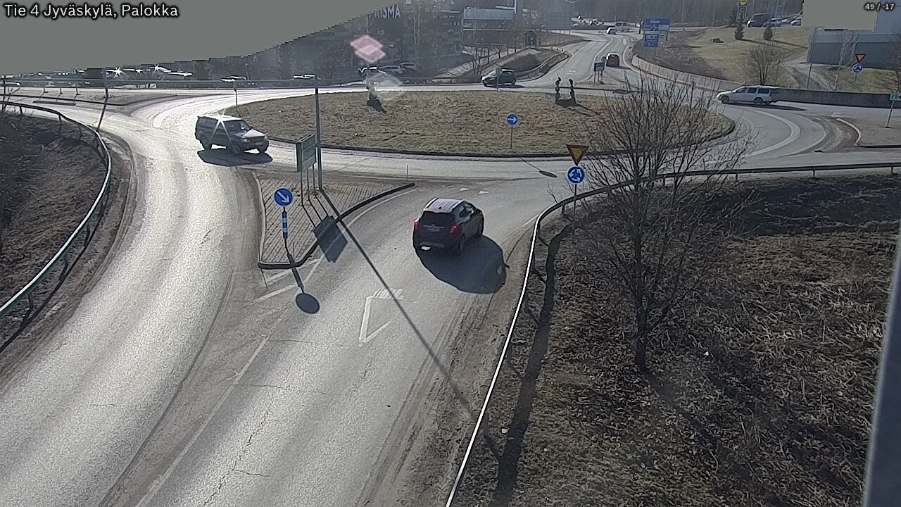 Weather Camera Image Road 4 Jyväskylä, Palokka, Jyväskylä, Keski-Suomi