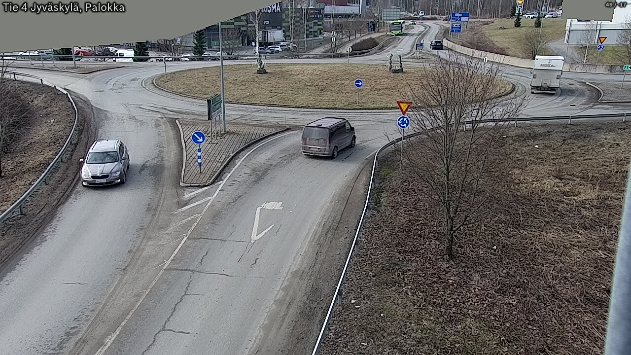 Weather Camera Image Road 4 Jyväskylä, Palokka, Jyväskylä, Keski-Suomi
