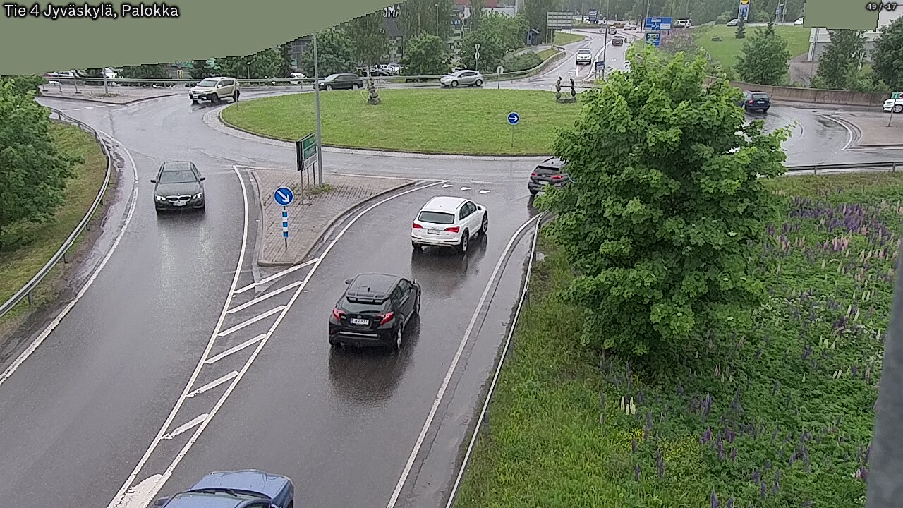 Weather Camera Image Väg 4 Jyväskylä, Palokka, Jyväskylä, Keski-Suomi