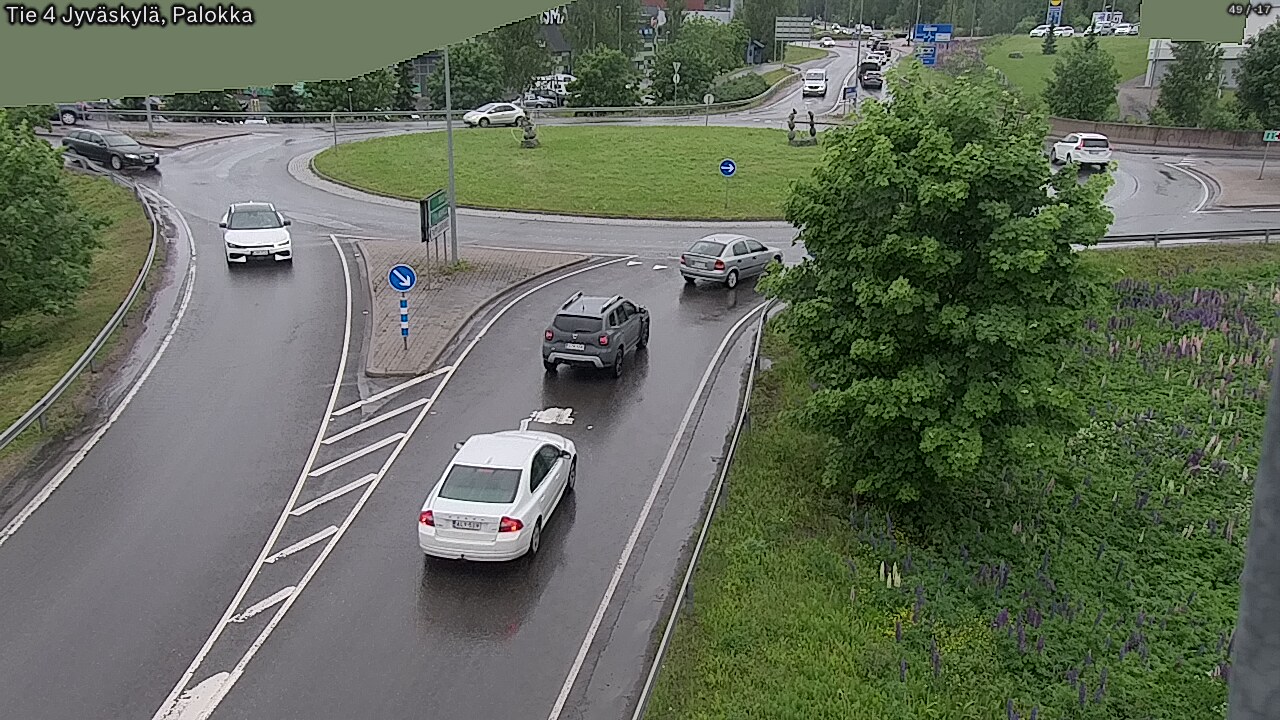 Weather Camera Image Väg 4 Jyväskylä, Palokka, Jyväskylä, Keski-Suomi