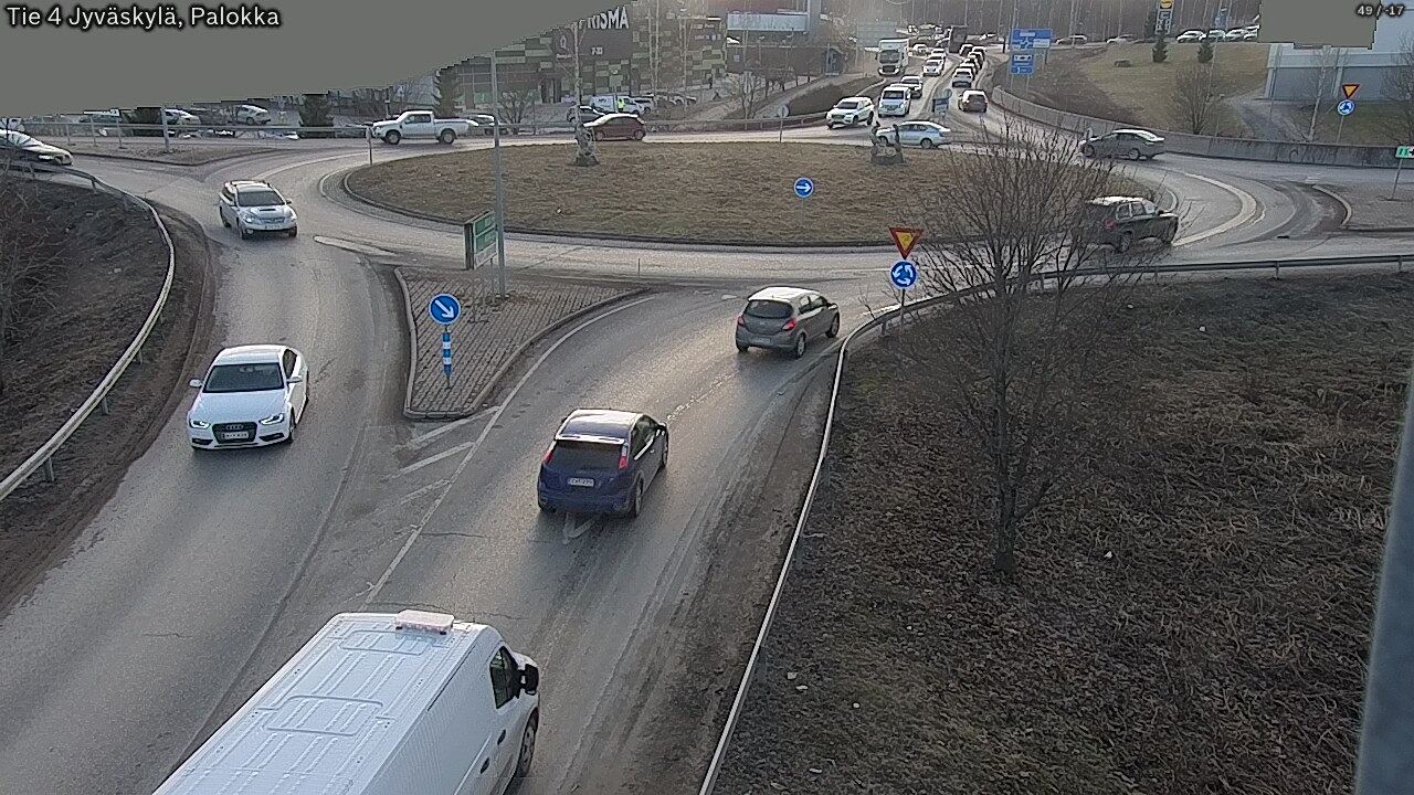 Weather Camera Image Road 4 Jyväskylä, Palokka, Jyväskylä, Keski-Suomi