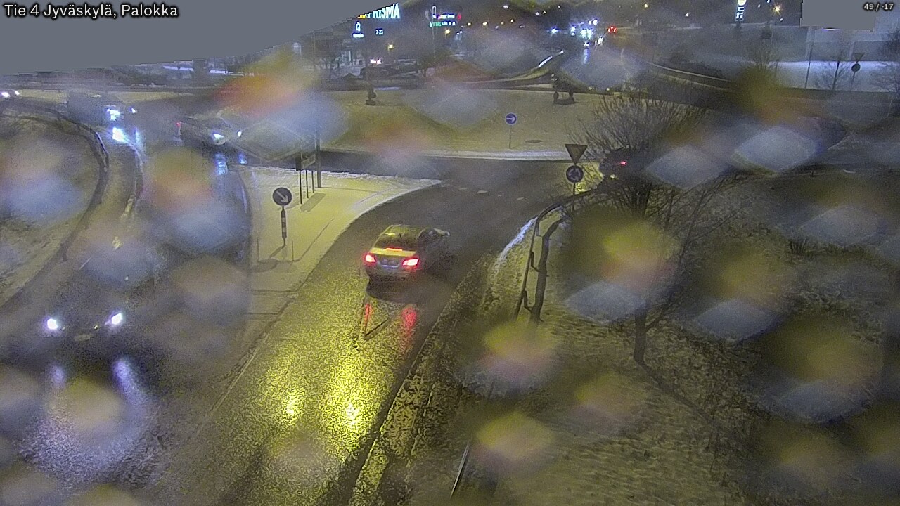 Weather Camera Image Väg 4 Jyväskylä, Palokka, Jyväskylä, Keski-Suomi