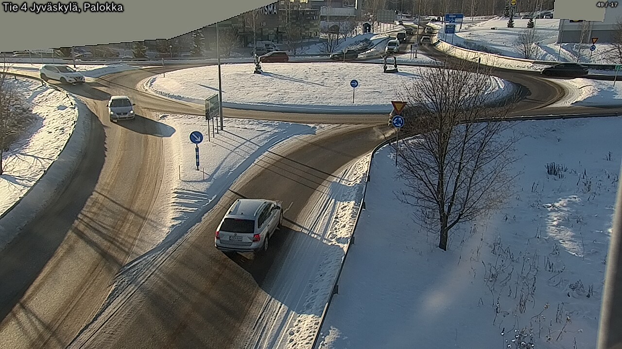 Weather Camera Image Road 4 Jyväskylä, Palokka, Jyväskylä, Keski-Suomi