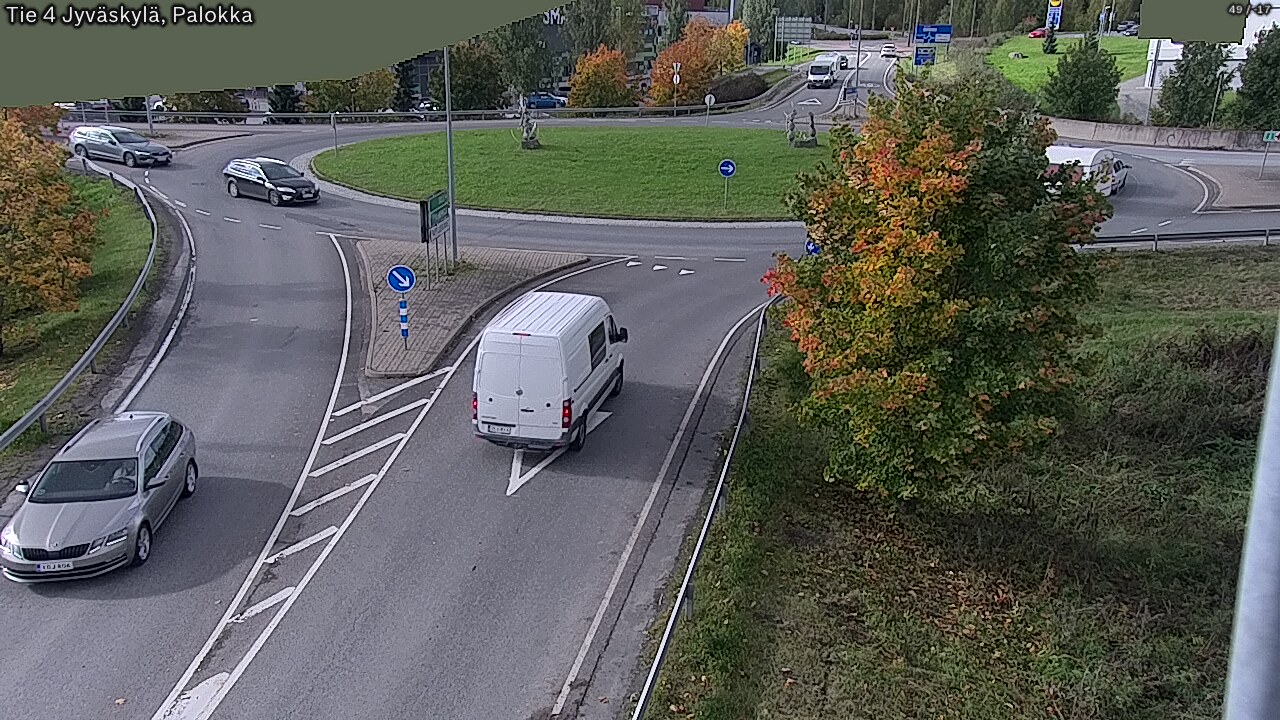 Weather Camera Image Väg 4 Jyväskylä, Palokka, Jyväskylä, Keski-Suomi