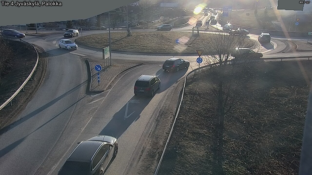 Weather Camera Image Väg 4 Jyväskylä, Palokka, Jyväskylä, Keski-Suomi