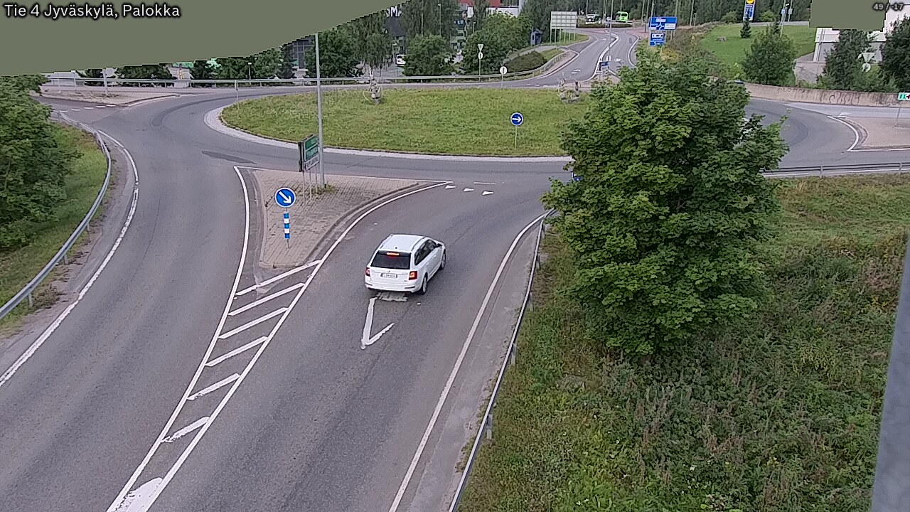 Weather Camera Image Road 4 Jyväskylä, Palokka, Jyväskylä, Keski-Suomi