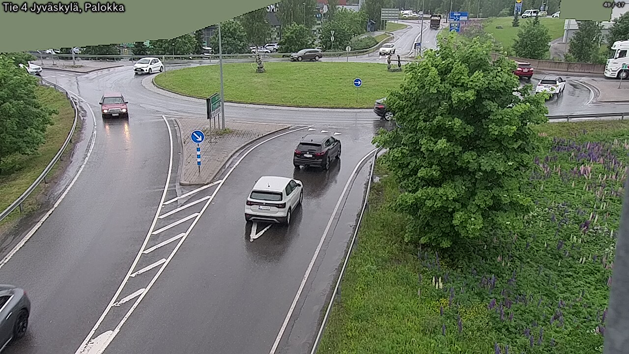 Weather Camera Image Väg 4 Jyväskylä, Palokka, Jyväskylä, Keski-Suomi
