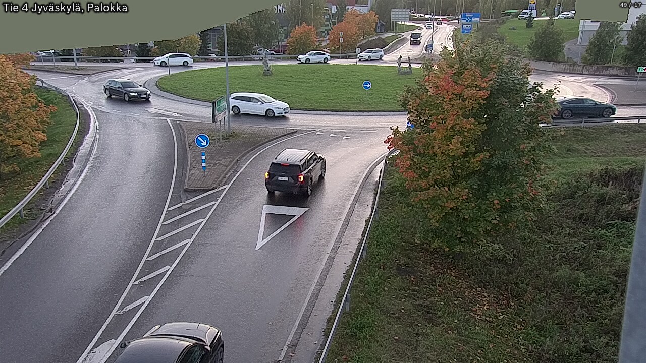 Weather Camera Image Road 4 Jyväskylä, Palokka, Jyväskylä, Keski-Suomi