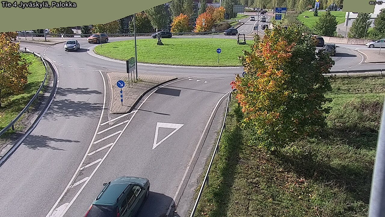 Weather Camera Image Väg 4 Jyväskylä, Palokka, Jyväskylä, Keski-Suomi
