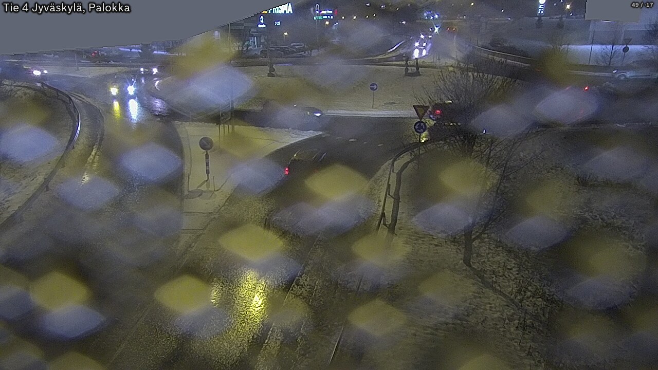 Weather Camera Image Väg 4 Jyväskylä, Palokka, Jyväskylä, Keski-Suomi