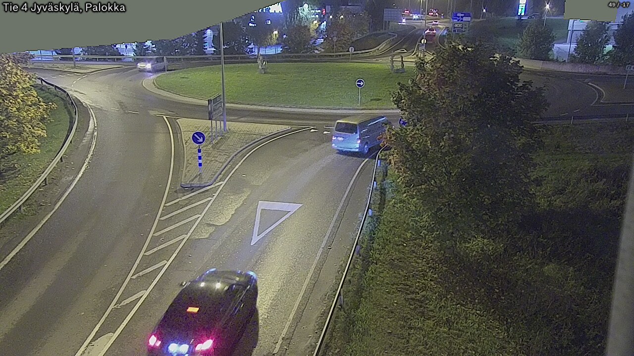 Weather Camera Image Road 4 Jyväskylä, Palokka, Jyväskylä, Keski-Suomi