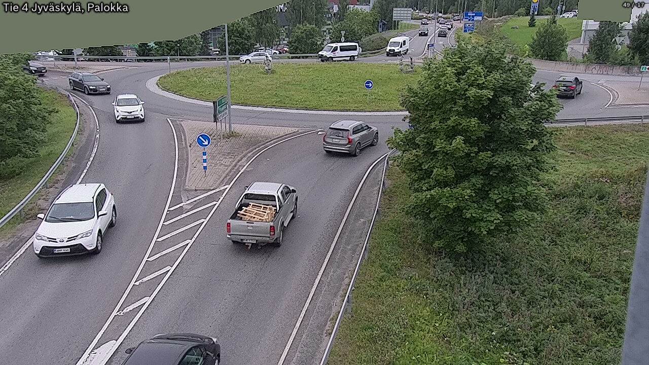 Weather Camera Image Road 4 Jyväskylä, Palokka, Jyväskylä, Keski-Suomi