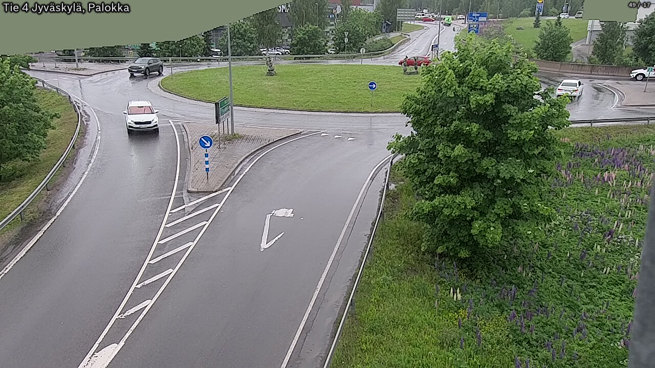 Weather Camera Image Väg 4 Jyväskylä, Palokka, Jyväskylä, Keski-Suomi