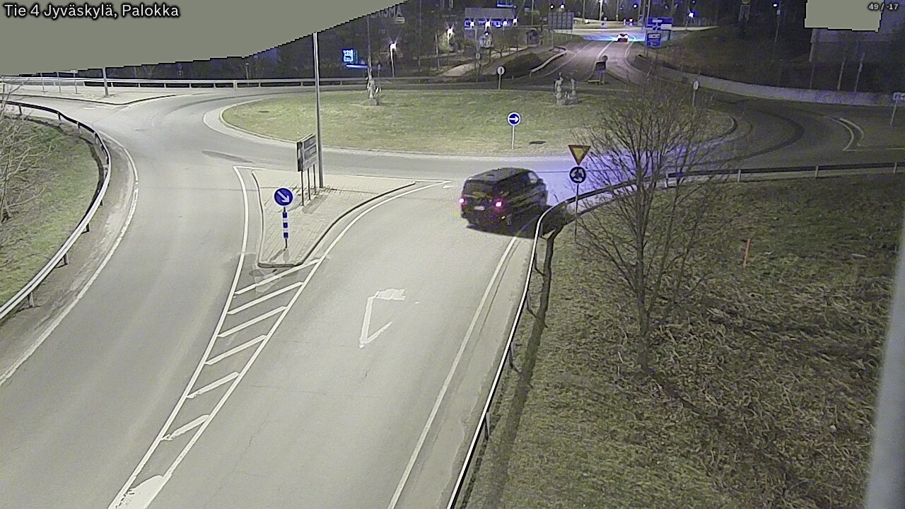 Weather Camera Image Väg 4 Jyväskylä, Palokka, Jyväskylä, Keski-Suomi
