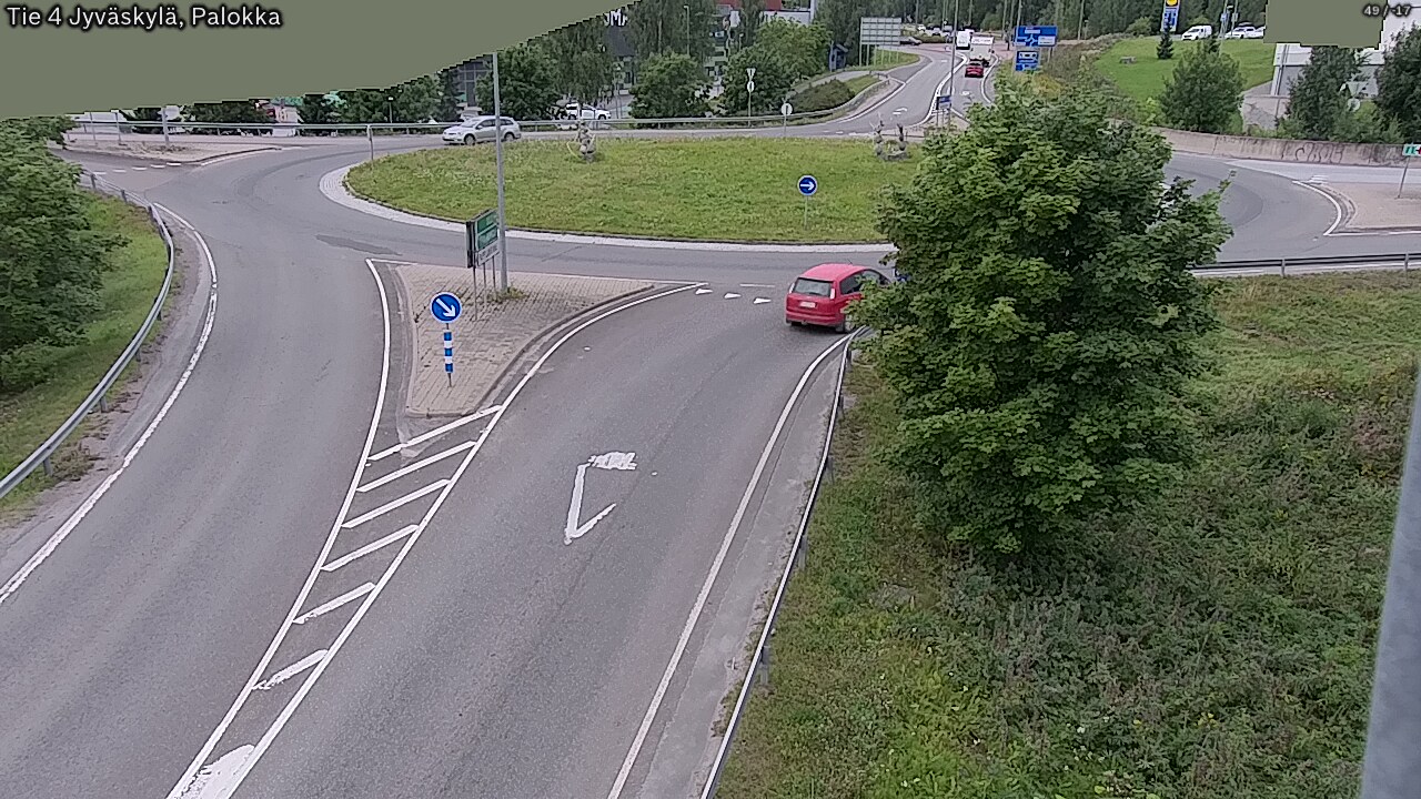 Weather Camera Image Road 4 Jyväskylä, Palokka, Jyväskylä, Keski-Suomi
