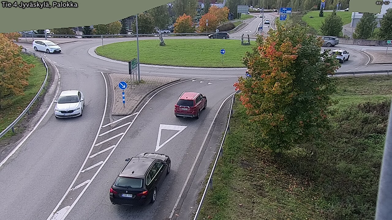 Weather Camera Image Road 4 Jyväskylä, Palokka, Jyväskylä, Keski-Suomi