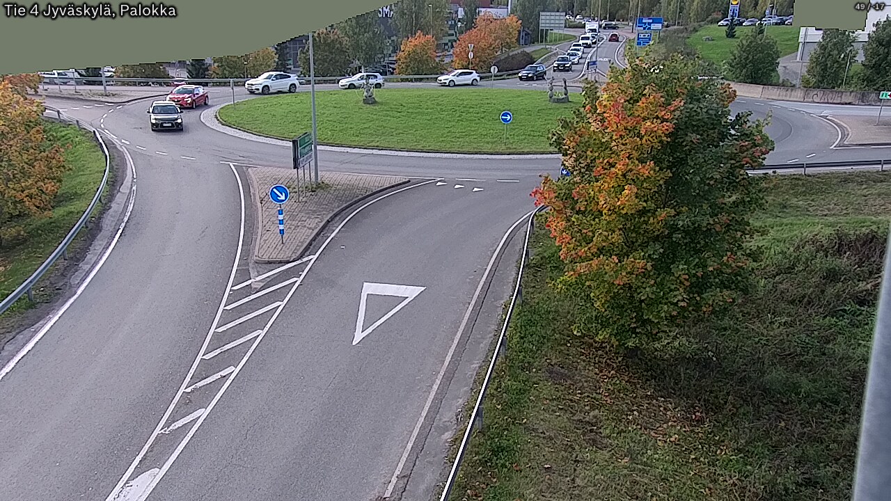 Weather Camera Image Väg 4 Jyväskylä, Palokka, Jyväskylä, Keski-Suomi