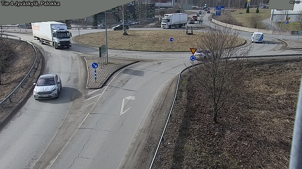 Weather Camera Image Road 4 Jyväskylä, Palokka, Jyväskylä, Keski-Suomi