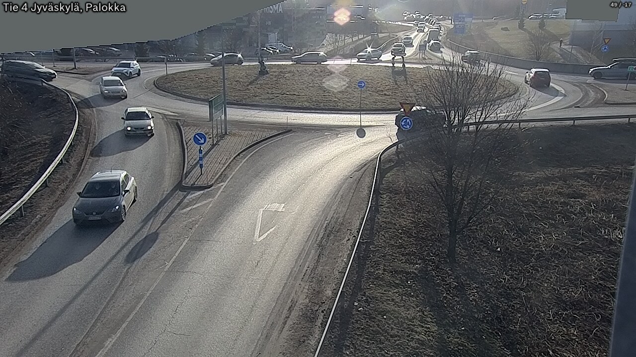 Weather Camera Image Road 4 Jyväskylä, Palokka, Jyväskylä, Keski-Suomi