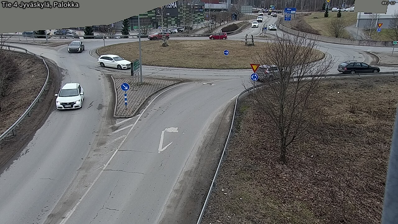 Weather Camera Image Road 4 Jyväskylä, Palokka, Jyväskylä, Keski-Suomi
