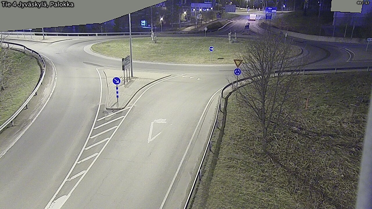 Weather Camera Image Väg 4 Jyväskylä, Palokka, Jyväskylä, Keski-Suomi