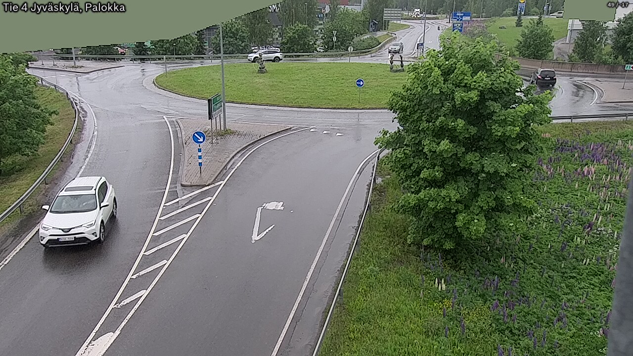 Weather Camera Image Väg 4 Jyväskylä, Palokka, Jyväskylä, Keski-Suomi