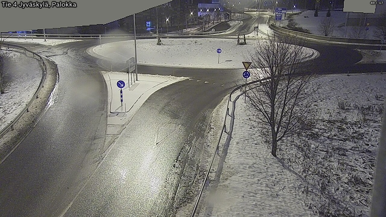 Weather Camera Image Väg 4 Jyväskylä, Palokka, Jyväskylä, Keski-Suomi