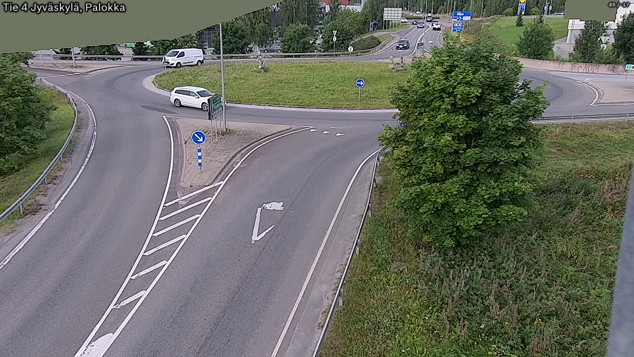 Weather Camera Image Road 4 Jyväskylä, Palokka, Jyväskylä, Keski-Suomi