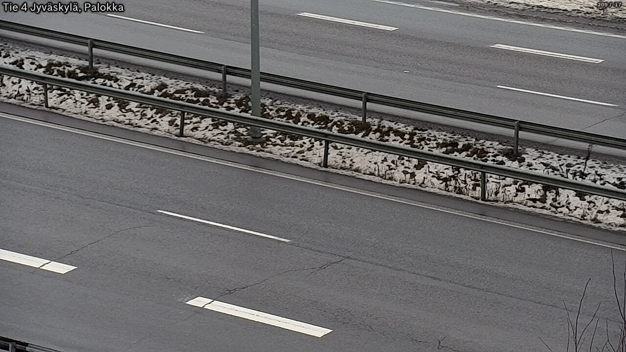 Weather Camera Image Väg 4 Jyväskylä, Palokka, Jyväskylä, Keski-Suomi