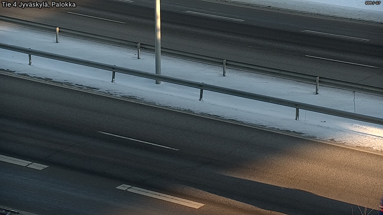 Weather Camera Image Road 4 Jyväskylä, Palokka, Jyväskylä, Keski-Suomi