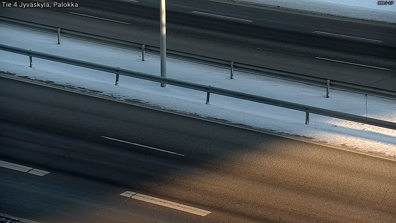 Weather Camera Image Road 4 Jyväskylä, Palokka, Jyväskylä, Keski-Suomi