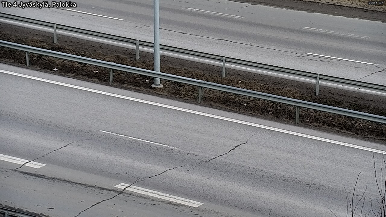 Weather Camera Image Väg 4 Jyväskylä, Palokka, Jyväskylä, Keski-Suomi