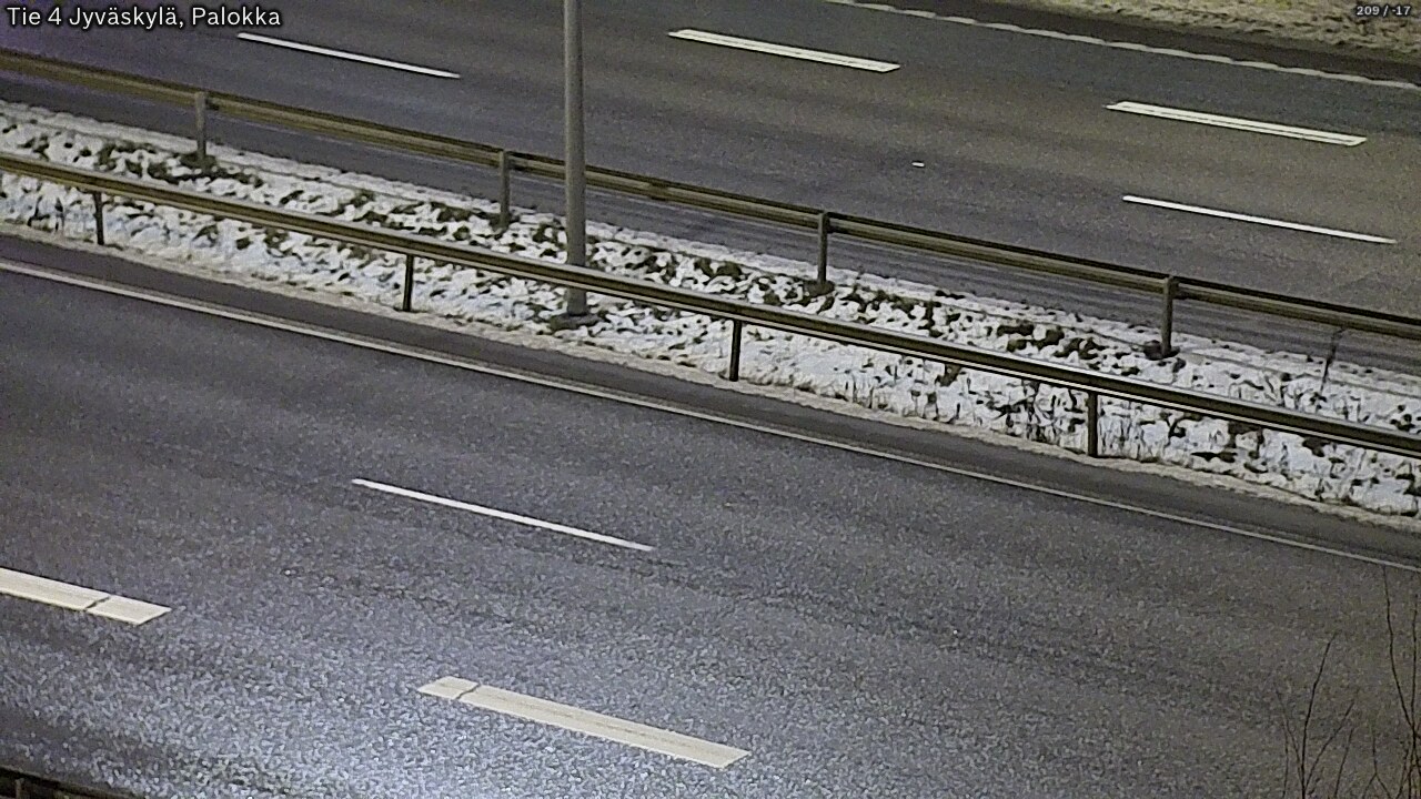 Weather Camera Image Väg 4 Jyväskylä, Palokka, Jyväskylä, Keski-Suomi
