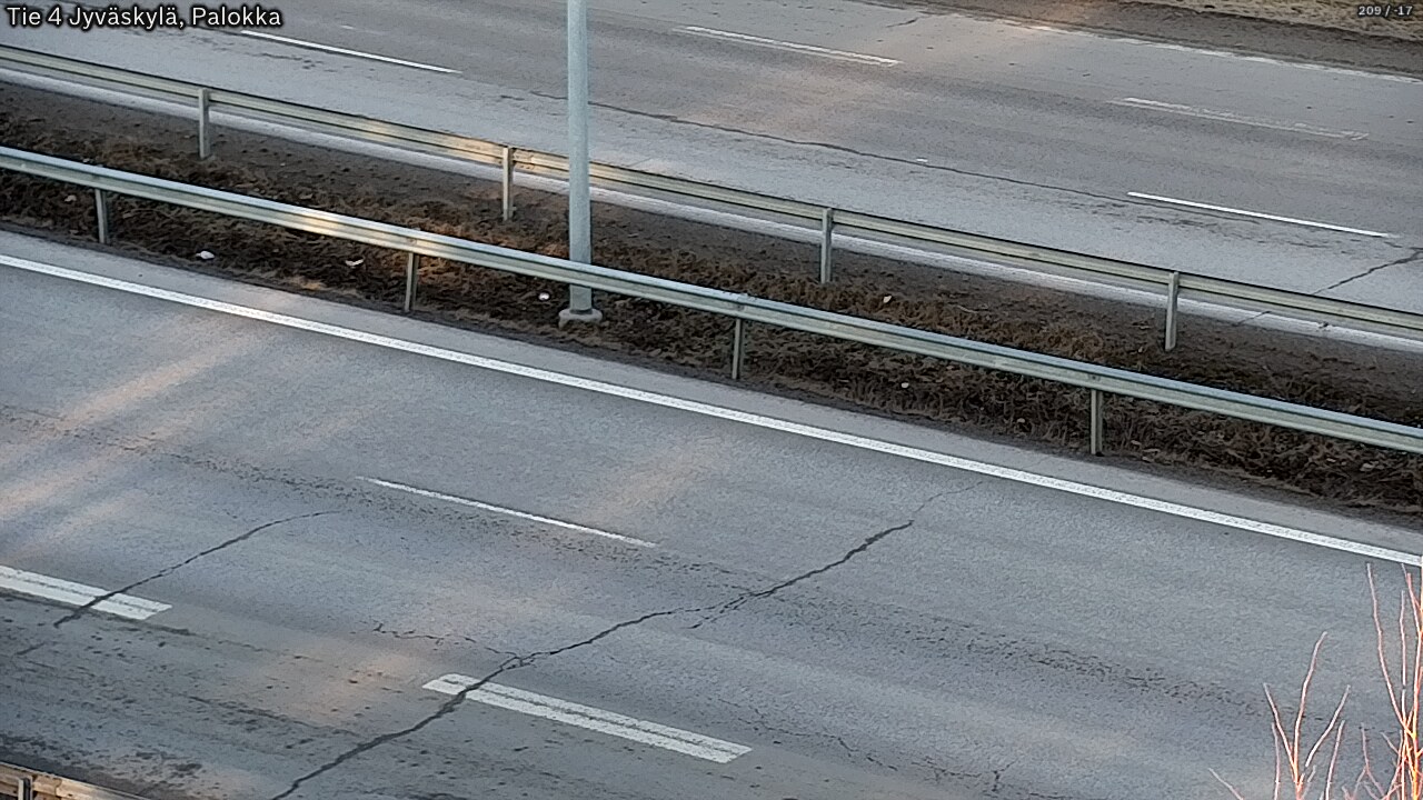 Weather Camera Image Road 4 Jyväskylä, Palokka, Jyväskylä, Keski-Suomi
